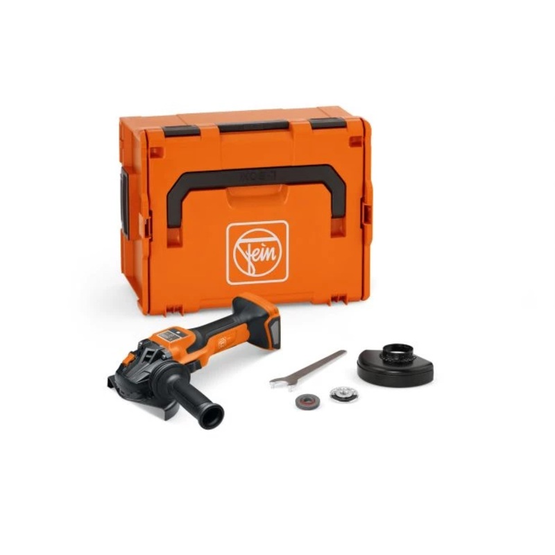 Fein CCG 18-125-15 AS 18V Cordless Brushless AMPShare 125mm Angle Grinder in Carry Case – 71220961000