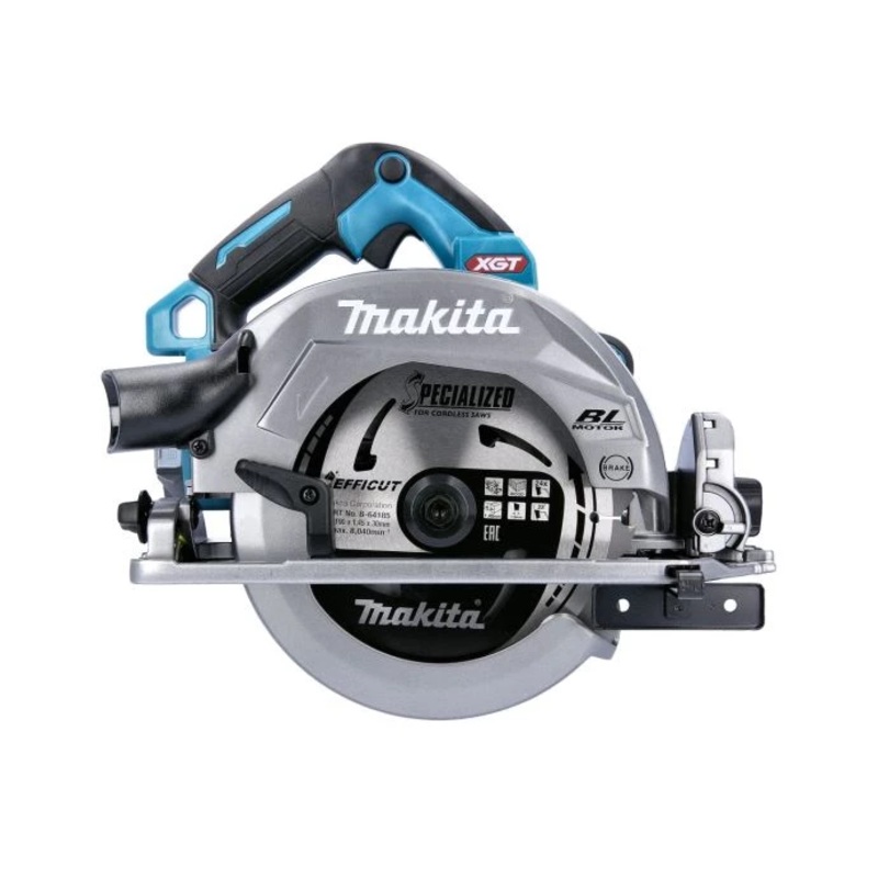 Makita Circular Saw HS004GZ 40V Max XGT 190mm Cordless Brushless AWS Robust Saw For Demanding Applications Bare Unit