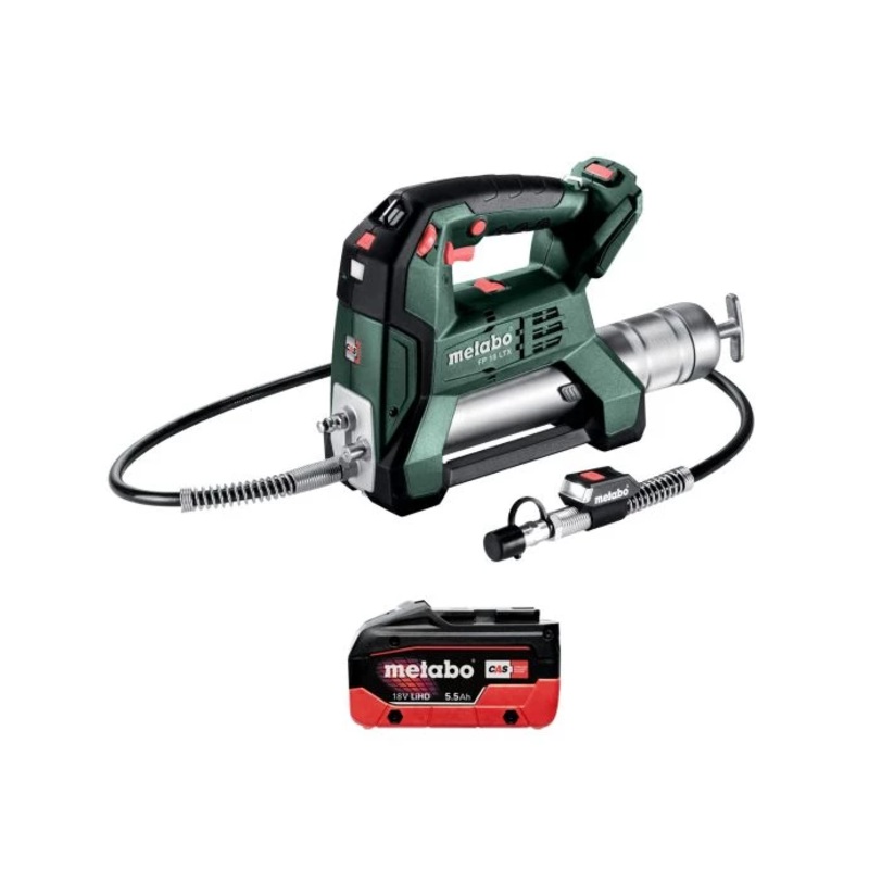 Metabo FP 18 LTX 18V Cordless Grease Gun With 1 x 5.5Ah Battery