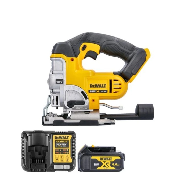 DeWalt DCS331 18V XR Li-Ion Cordless Jigsaw With 1 x 4Ah battery & charger
