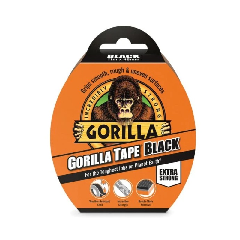Gorilla GRGGT11  Tape 48mm x 11m Black