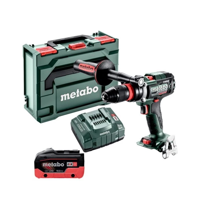 Metabo BS 18 LTX-3 Q I Metal 18V Cordless Brushless Drill Driver With 1 x 10.0Ah Battery, Charger & MetaBox