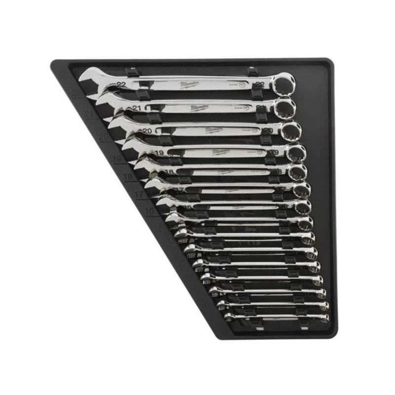 Milwaukee 4932464258 15 Piece Metric Combination Spanner Set