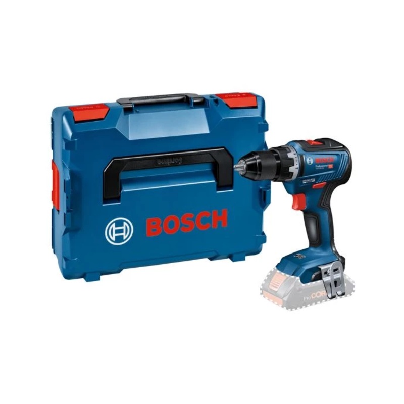 Bosch GSR 18V-55 Bare Unit with L-Boxx BRUSHLESS 18V Drill Driver  – 06019H5203