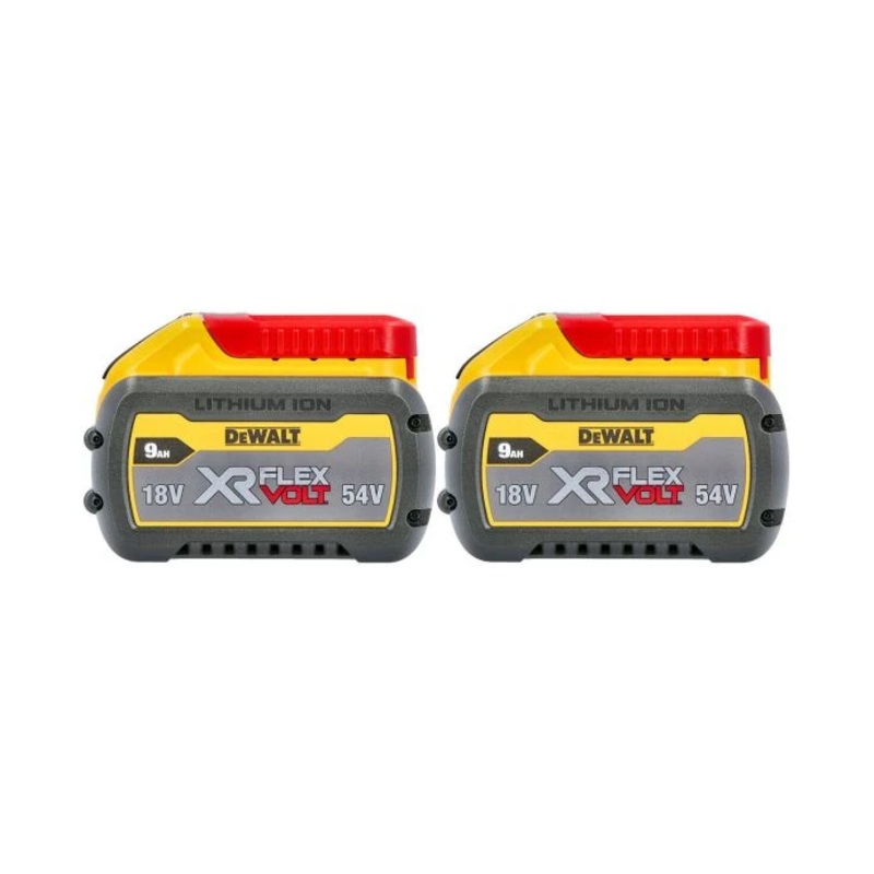 DeWalt DCB547 18V/54V XR Flexvolt  9Ah Li-Ion FLEXVOLT Battery – Twin Pack