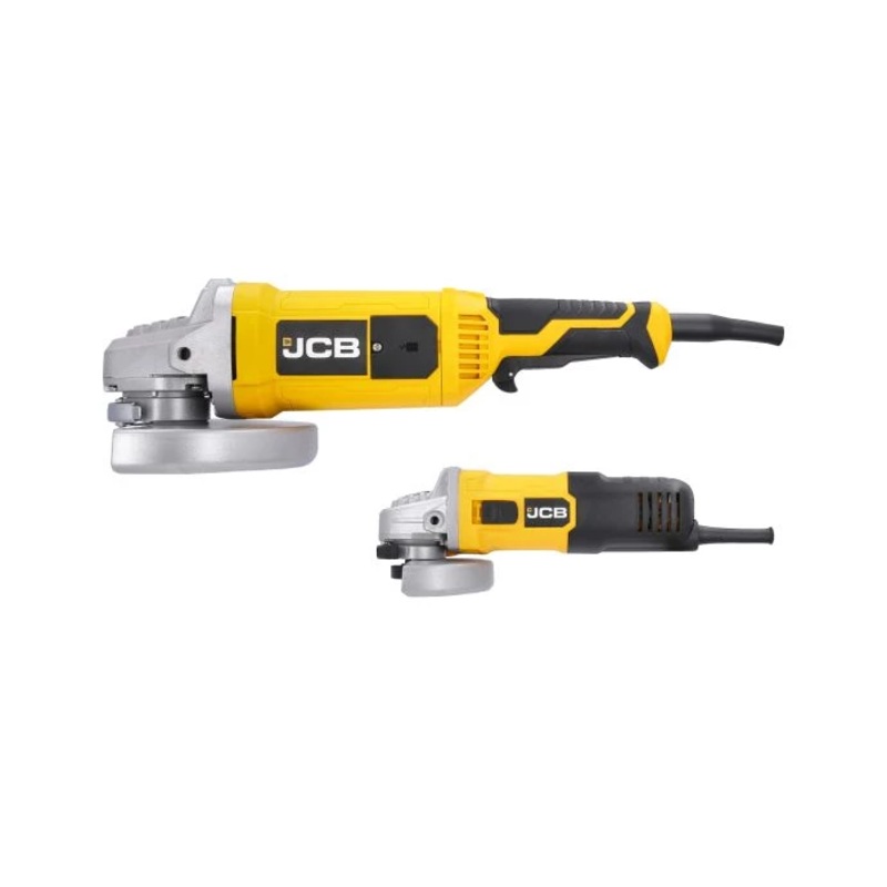 JCB 21-AGTPK 4.5″ / 9″ 115mm & 230mm Angle Grinder Twin Pack 240V