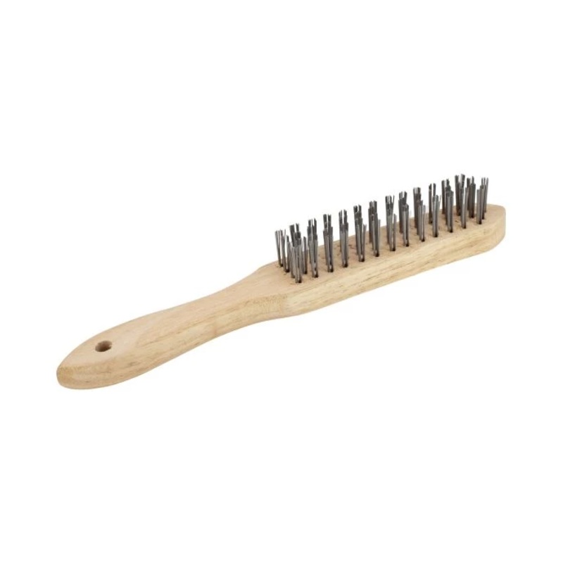 SIP 4-Row Mild Steel Wire Brush