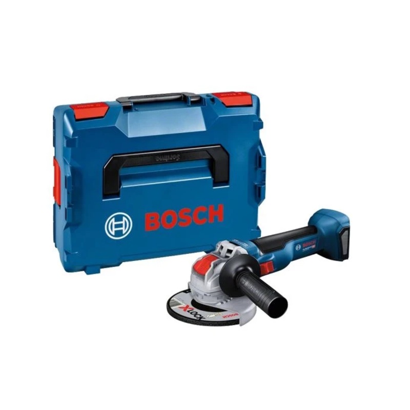 Bosch GWX 18V-10 18V Cordless Brushless 125mm X-Lock Angle Grinder in L-Boxx – 06017B0101