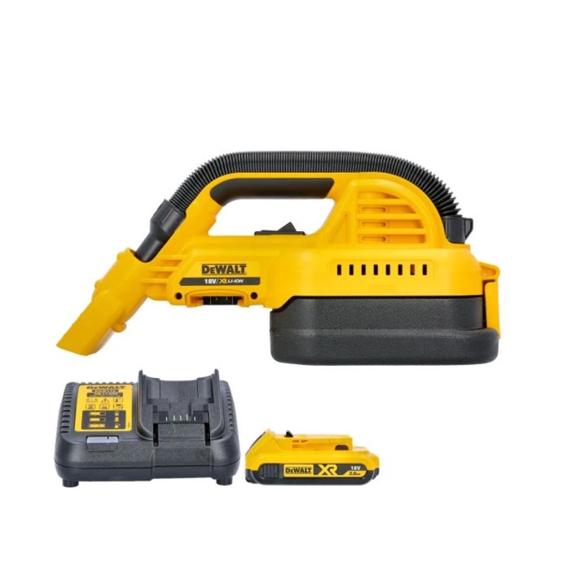 DeWalt DCV517 18V Wet & Dry Hepa Filter Vacuum With 1 x 2.0Ah Battery & Charger