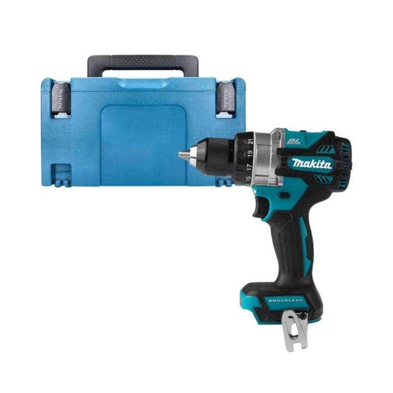 Makita Combi Drill DHP486Z 18V LXT Cordless Brushless 1/2″ 2-Speed Keyless Chuck Max 130Nm With Case Type 3