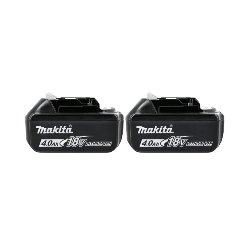 Makita Genuine BL1840 18V Li-Ion LXT 4.0Ah Battery Twin Pack