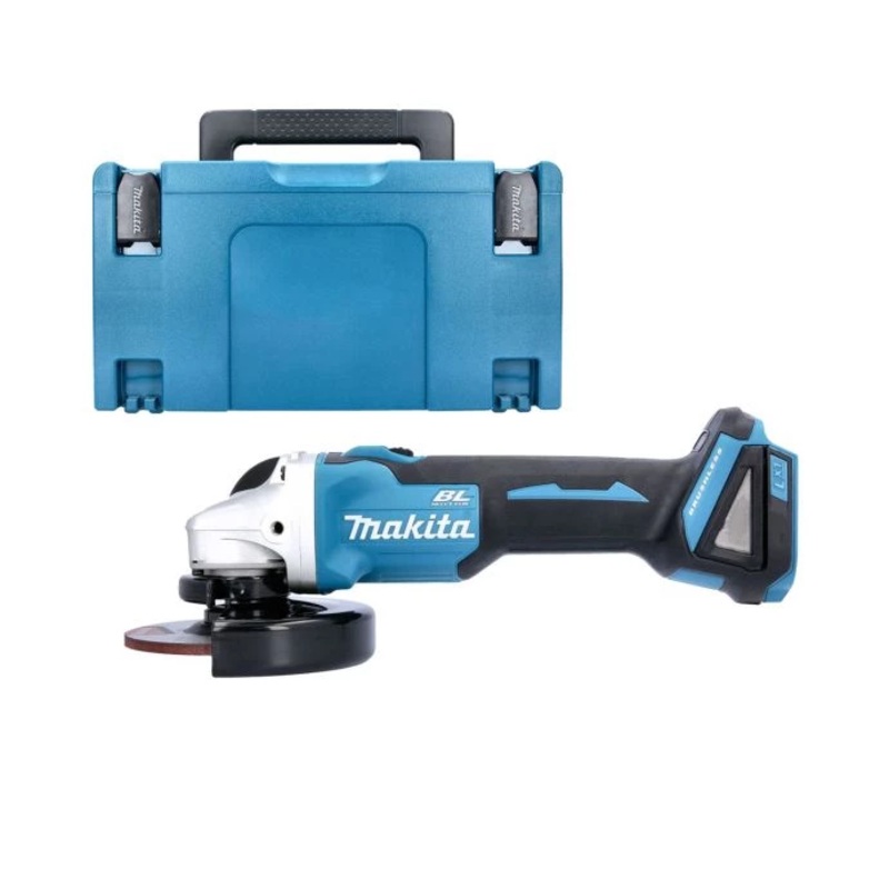 Makita Angle Grinder DGA504Z 18V LXT Cordless 125mm Brushless Slide Switch With Case Type 3