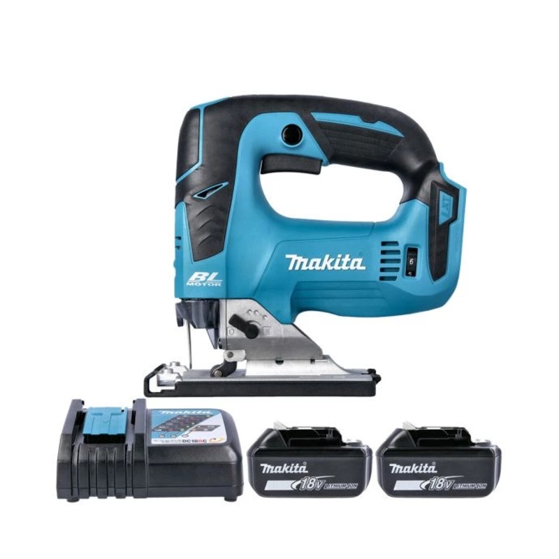 Makita DJV182 18V LXT Brushless Jigsaw With 2 x 6.0Ah Batteries & Charger