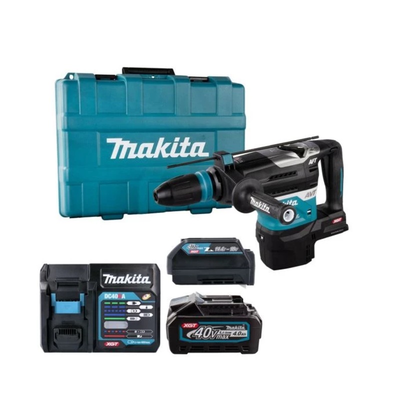 Makita HR005G 40Vmax XGT Brushless Rotary Demolition Hammer With 1 x 4.0Ah Battery, Charger, Adaptor & Case” data-next-head=””/><meta property="product:category" content="Demolition Hammers