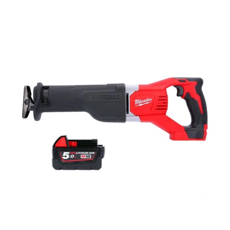 Milwaukee M18BSX M18 18V Cordless Heavy Duty Reciprocating Saw With 1 x 5.0Ah Battery