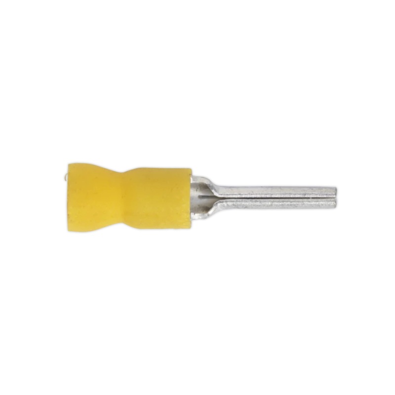 Sealey Easy-Entry Pin Terminal 14 x 2.9mm Yellow Pack of 100