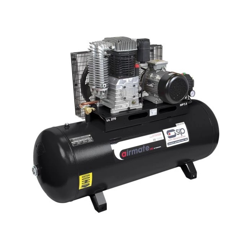 SIP ISBD10/270 270ltr Industrial Electric Compressor