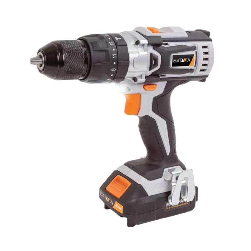 Batavia MAXXPACK Combi Drill 18V 2 x 2.0Ah Li-ion