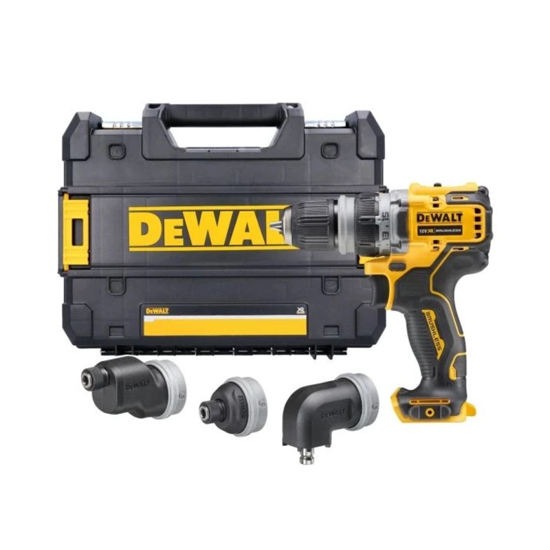 Dewalt DCD703N 12V XR Cordless Brushless Multi Head Drill Driver With Case