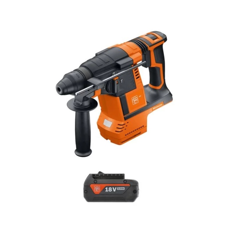 Fein AMPShare ABH 18-26 AS 18V Cordless Brushless SDS+ Hammer Drill With 1 x 5Ah Battery