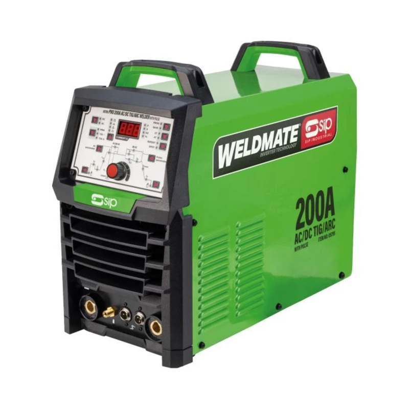 SIP PRO 200A AC/DC TIG/ARC Welder with Pulse