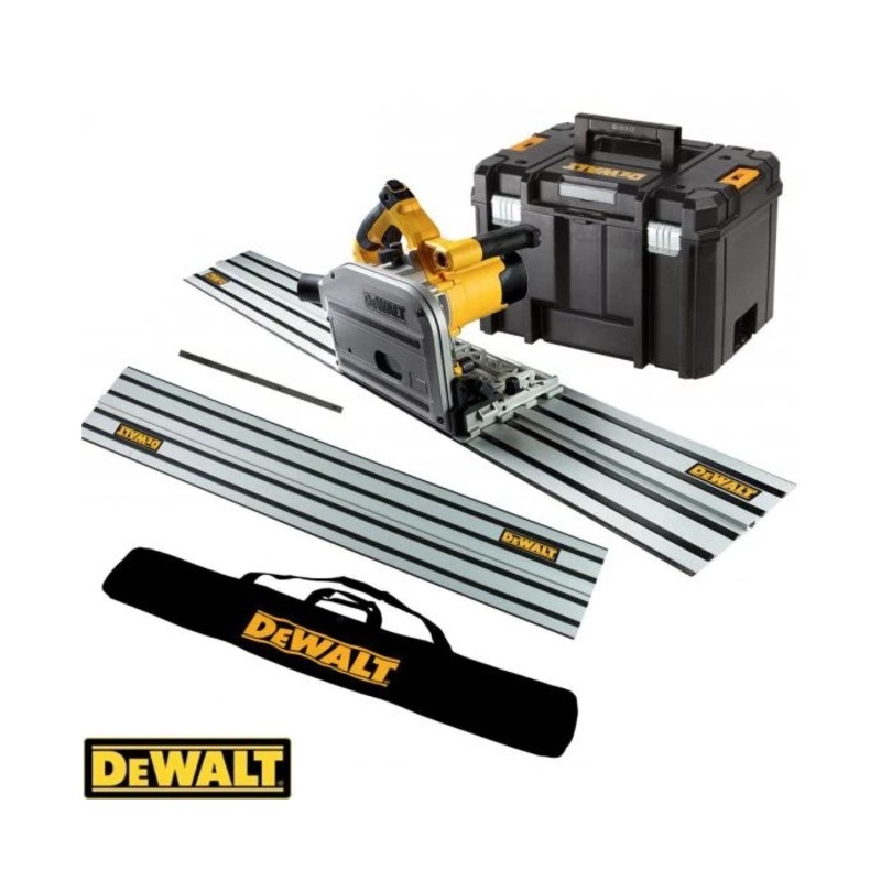 Dewalt DWS520CKT-LX Plunge Saw + 2xDWS5022 + DE6292 + DWS5025