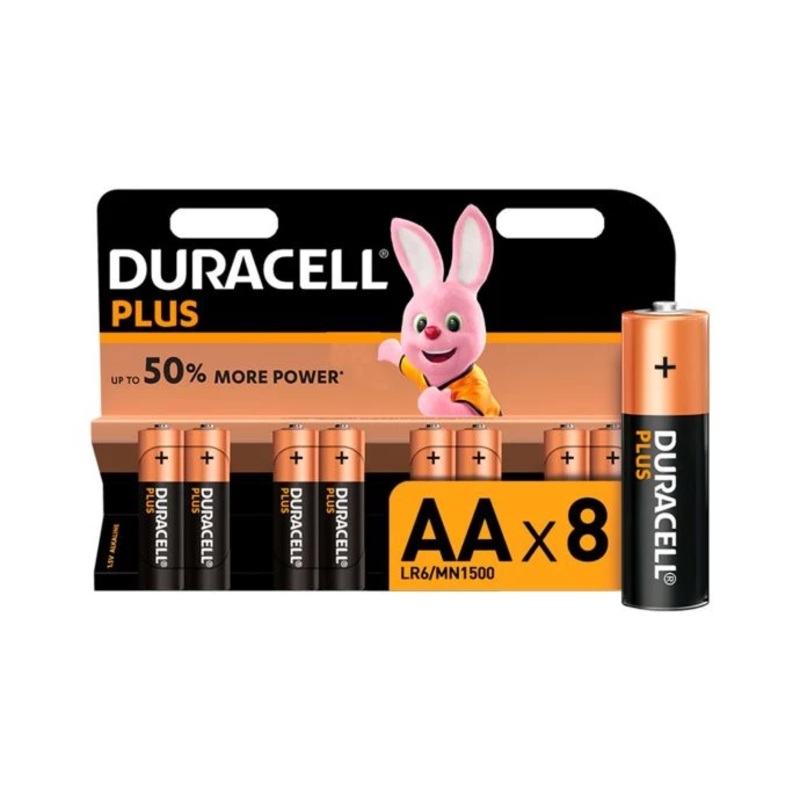 Duracell Multi-Pack of 8 AA Batteries