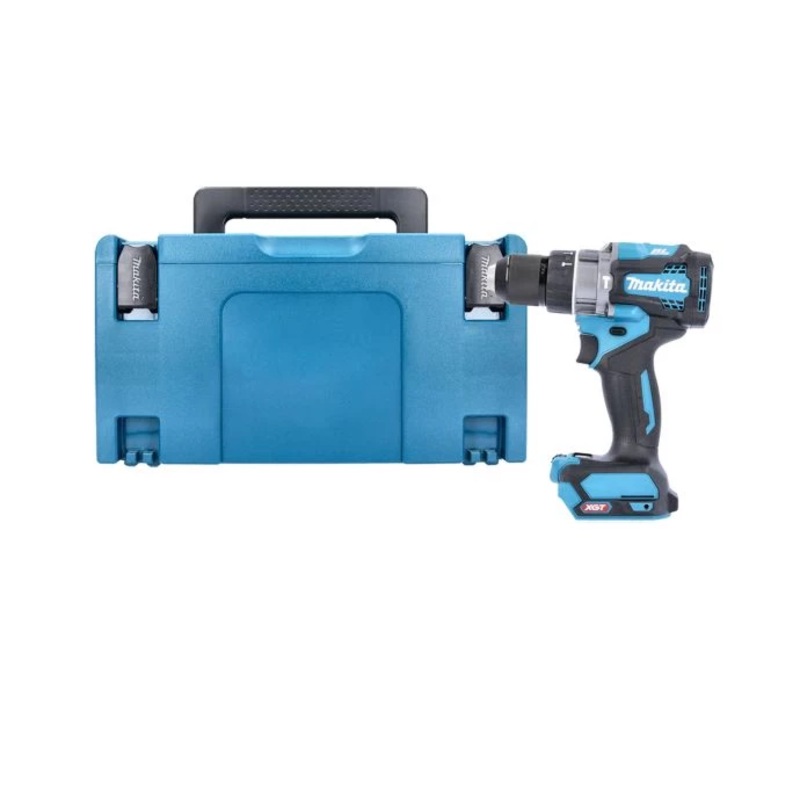 Makita Combi Drill HP001GZ01 40V Max XGT Cordless Brushless AFT 1/2″ 2-Speed Keyless Chuck Max 140Nm With/Without Hammer Action With Case