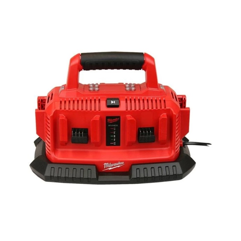 Milwaukee M1418C6 18V 6 Port Multibay Charger