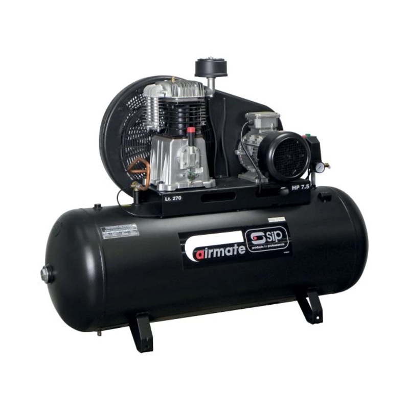 SIP TN7.5/270 270ltr Belt Drive Compressor