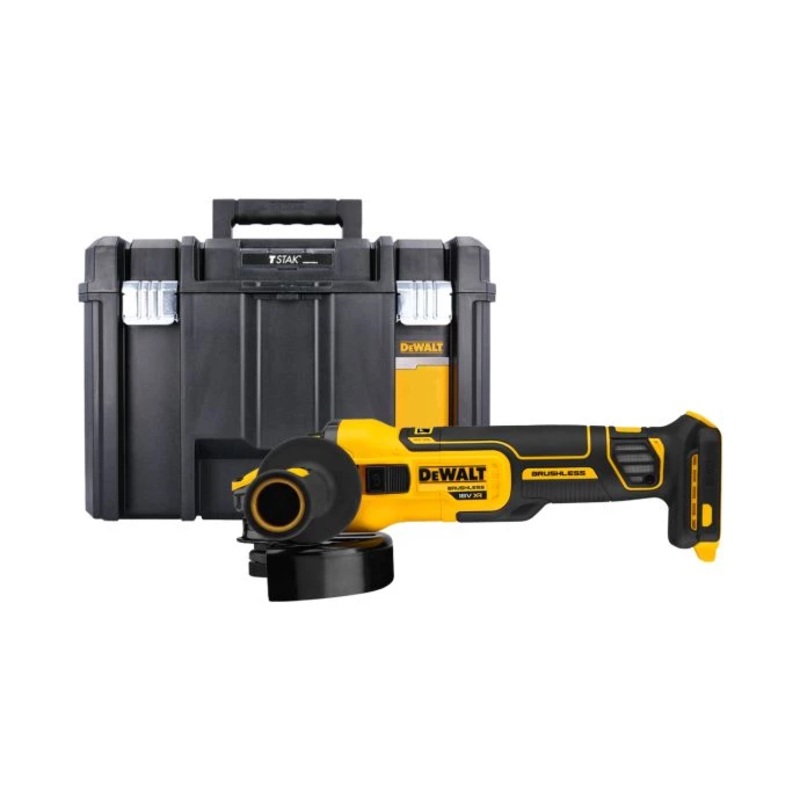 DeWalt DCG409 18V XR Brushless Flexvolt Advantage 125mm Angle Grinder With DWST1-71195 TSTAK VI Case