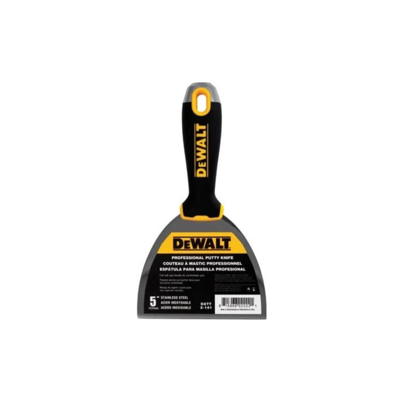 DeWalt DDW2141 125mm / 5 Stainless Steel Professional Putty Knife