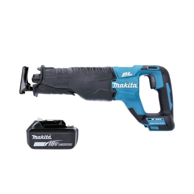 Makita Reciprocating Saw DJR187Z 18V LXT Cordless Brushless 2-Speed 32mm With 1 x 6.0Ah Battery