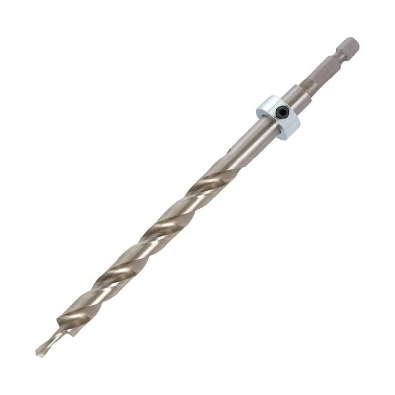 TREND Trend Pocket Hole Drill – 9.5mm diameter HSS drill for use with Trend Pocket Hole Jig. Hex shank profile for use with quick release chucks.