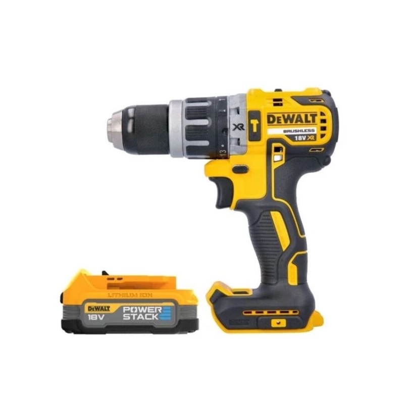 DeWalt DCD796N 18V XR Cordless Brushless Combi Drill With 1 x 1.7Ah Powerstack Battery