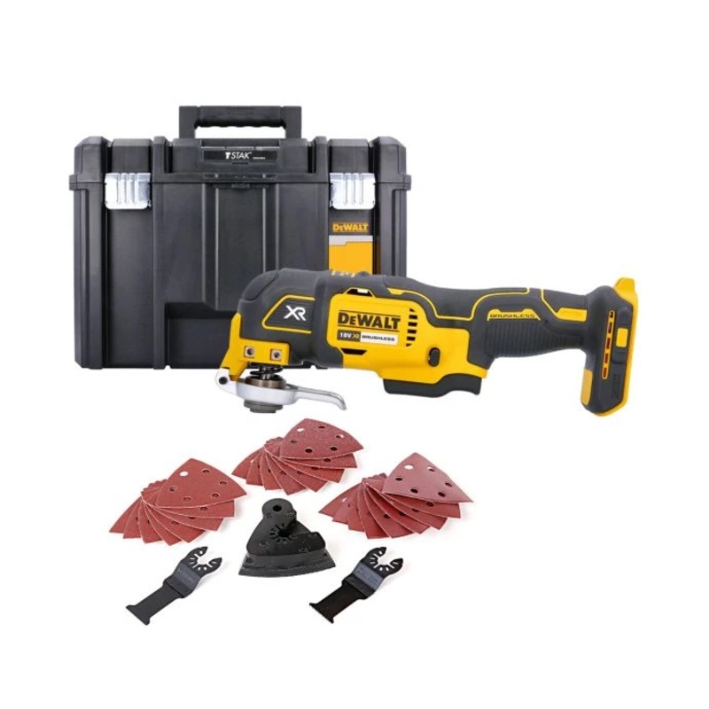 DeWalt DCS355 18V Brushless Oscillating-Multi Tool With Accessories & DWST1-71195 Case