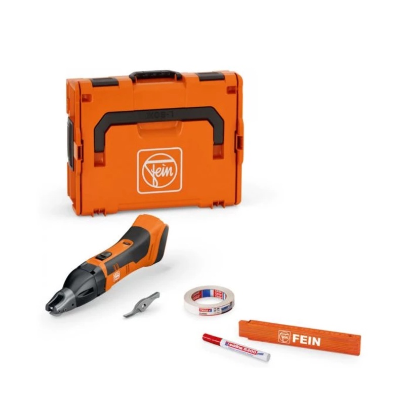 Fein ABSS 18 1.6 E AS 18V Cordless AMPShare Slitting Shear in Carry Case – 71300562000