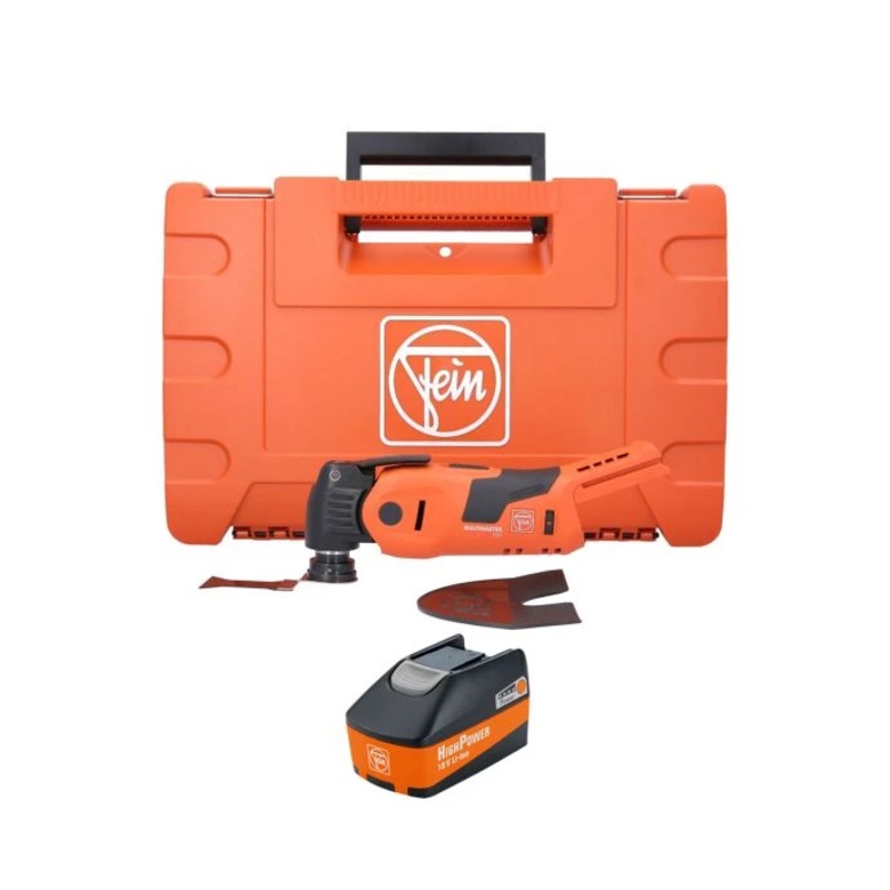 Fein AMM 700 Max Select 18V Cordless Oscillating Multi-Tool With 1 x 5.2Ah Battery & Carry Case