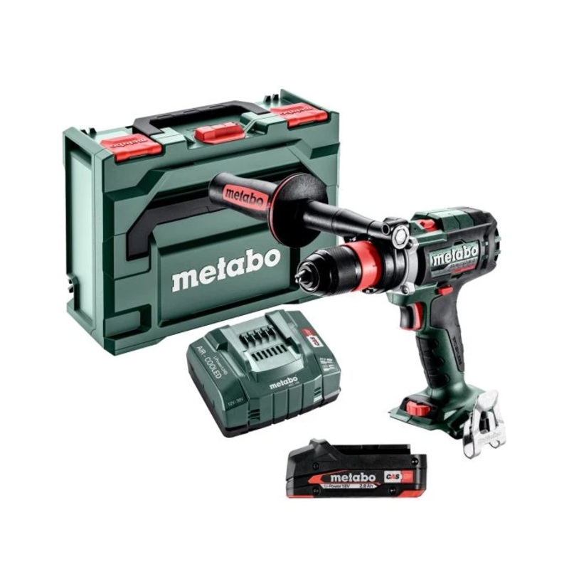 Metabo BS 18 LTX-3 BL Q I 18V Cordless Brushless Drill Driver With 1 x 2.0Ah Battery, Charger & MetaBox