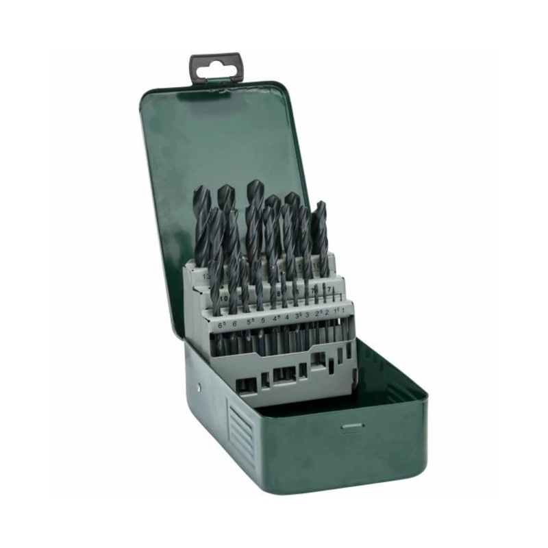 Bosch 2607019446  Metal HSS-R Drill Bit Set 1-13mm (25 Piece)