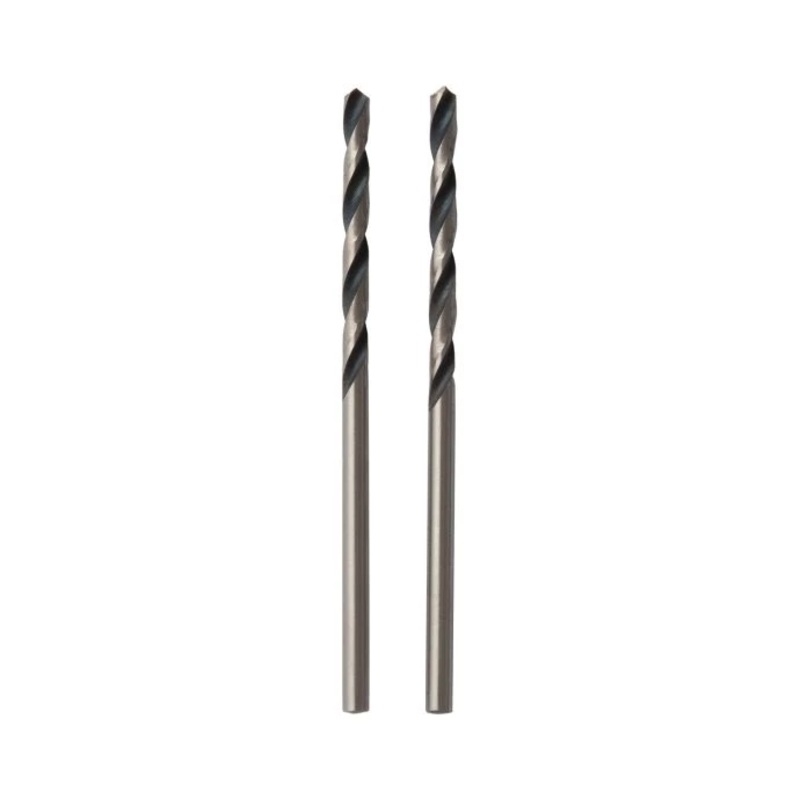 Bosch 2608577156 2 Piece HSS Metal Twist PointTeQ Drill Bit – 2.5mm x 30mm