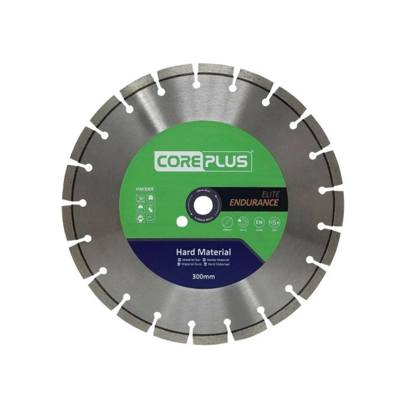 CorePlus HM300E Elite Hard Material Turbo Diamond Blade 300mm