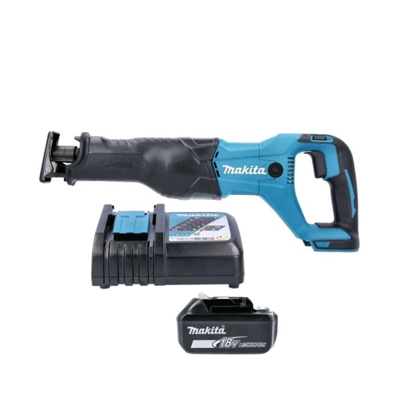 Makita Reciprocating Saw DJR186Z 18V LXT Cordless 32mm With 1 x 4.0Ah Battery & Charger