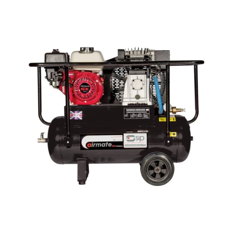 SIP ISHP5.5/50 Industrial Petrol Compressor