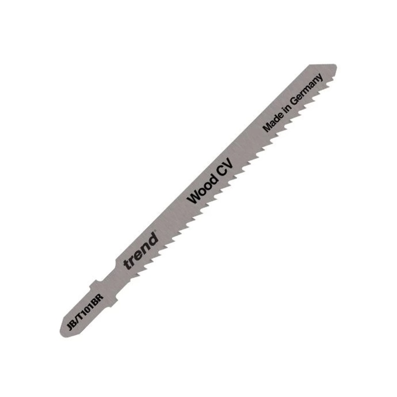 TREND Jigsaw blade 100×2.5mm CV down-cut 5 pack