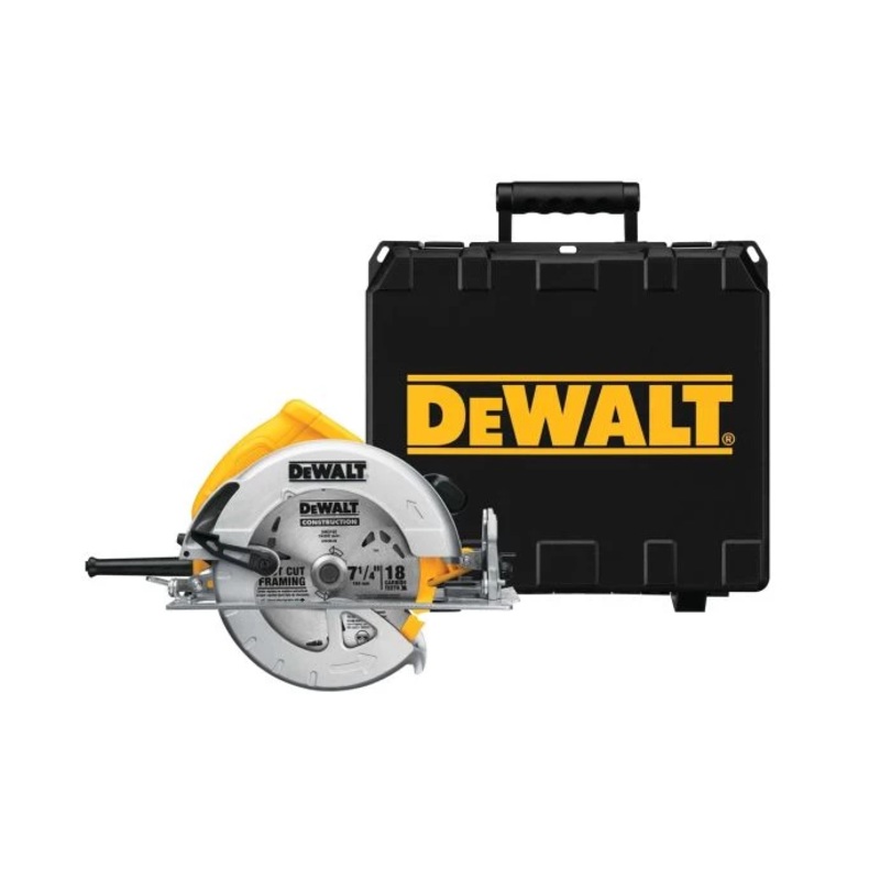 DeWalt DWE575K Electric 190mm Precision Circular Saw 240V in Carry Case witn 1 Blade spanner