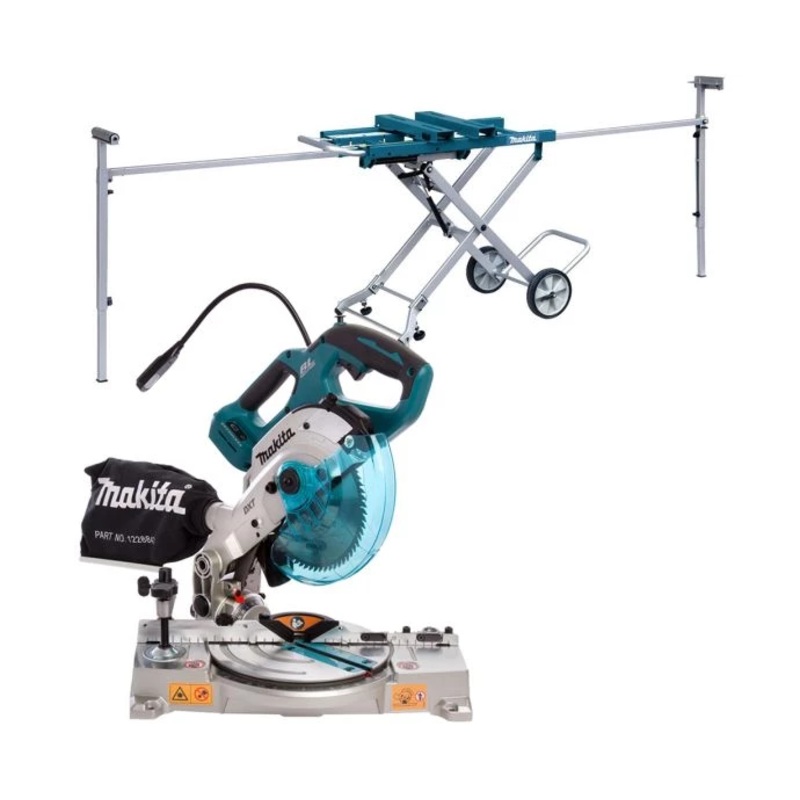 Makita DLS600 18V Mitre Saw With DEAWST05 Saw Stand