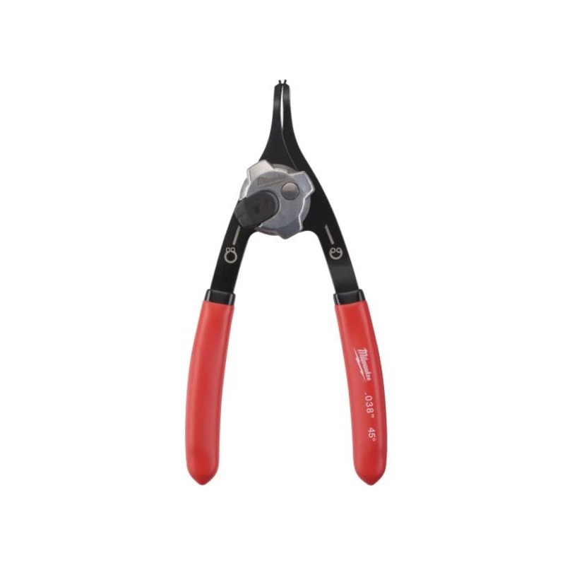 Milwaukee 4932492488 Small Circlip Plier –  45- 0.9mm tip