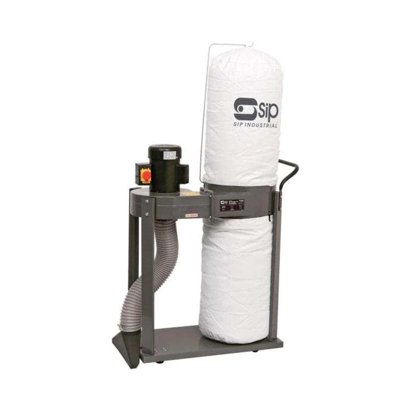 SIP 1HP Single Bag Dust Collector w/ Attachments