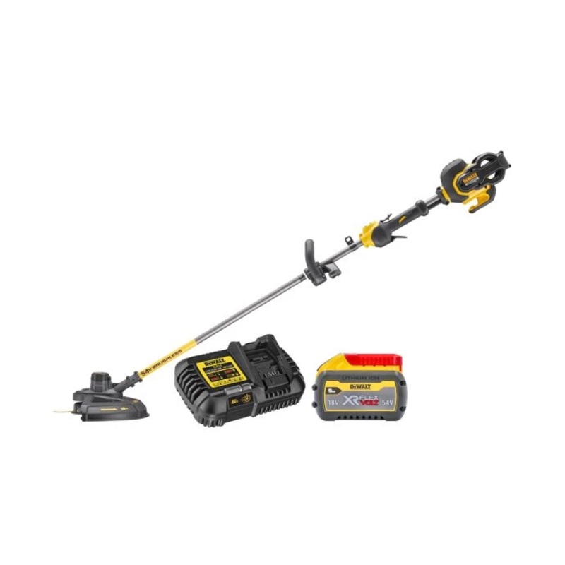 DeWalt DCM571 54V XR Trimmer With 1 x 9Ah Battery & Charger